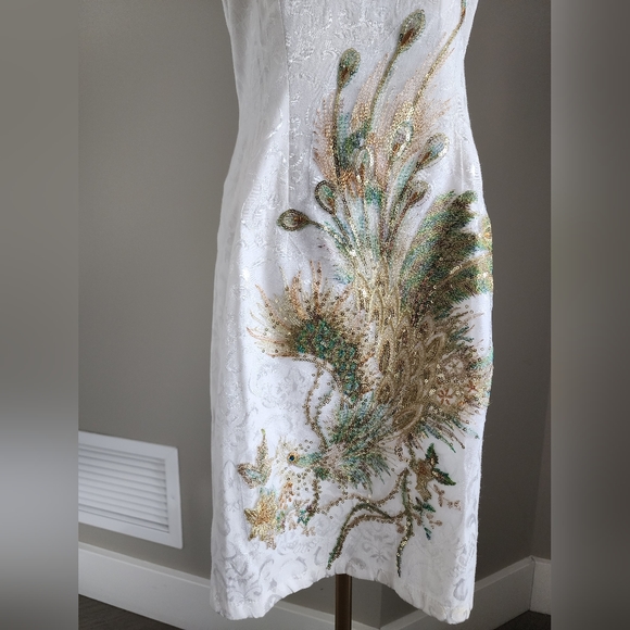 Chinese traditional QiPao, short length - Picture 6 of 12